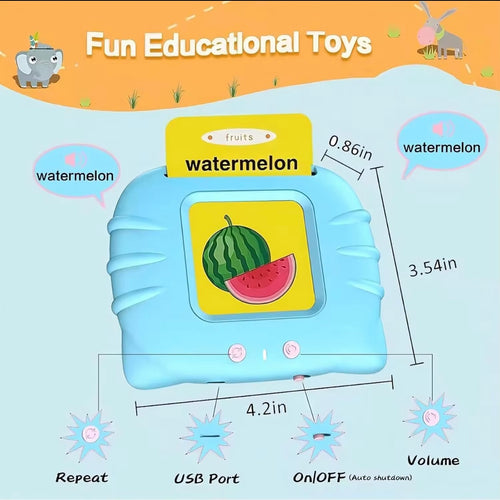 Early Educational Talking Flash Cards