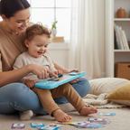Parent and child learning together