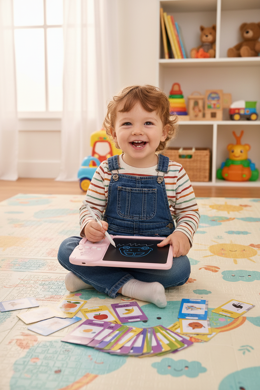 Toddler Boy Playing